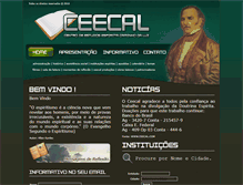 Tablet Screenshot of ceecal.com
